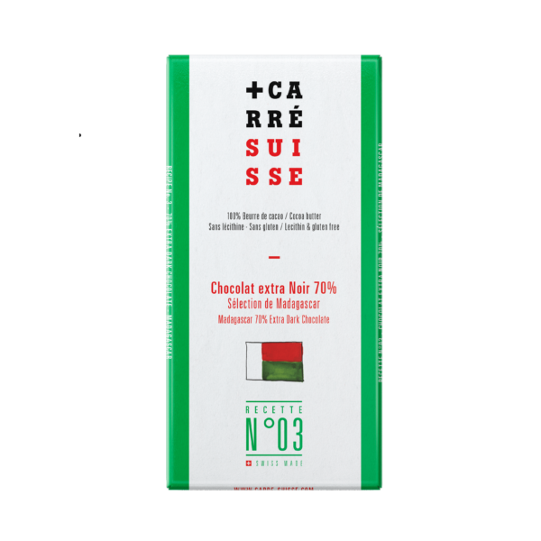 Tablette N°03 Noir 70% Madagascar