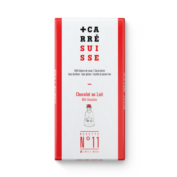Tablette N°11 Chocolat au Lait Suisse