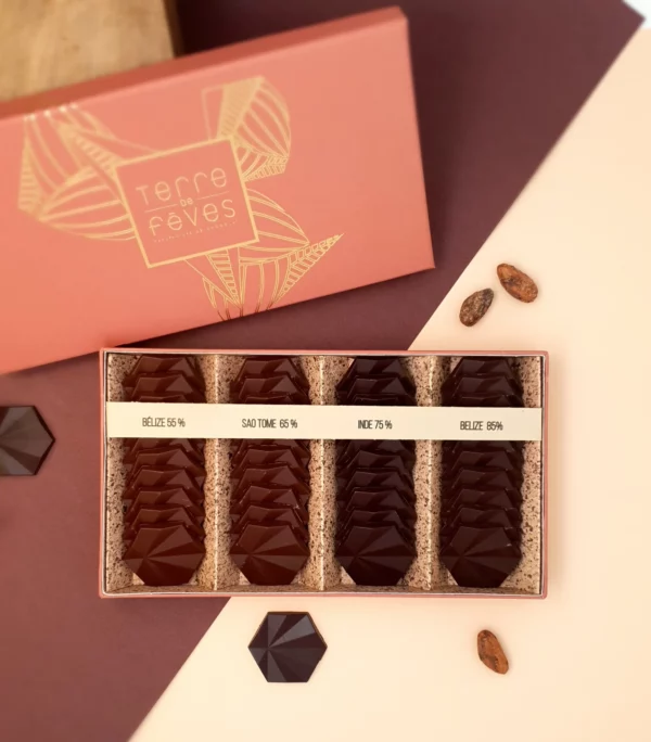 Coffret chocolat noir