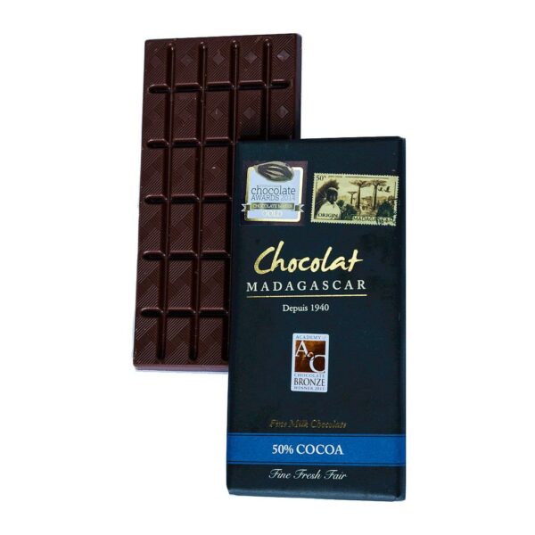 Tablette chocolat lait robert madagascar