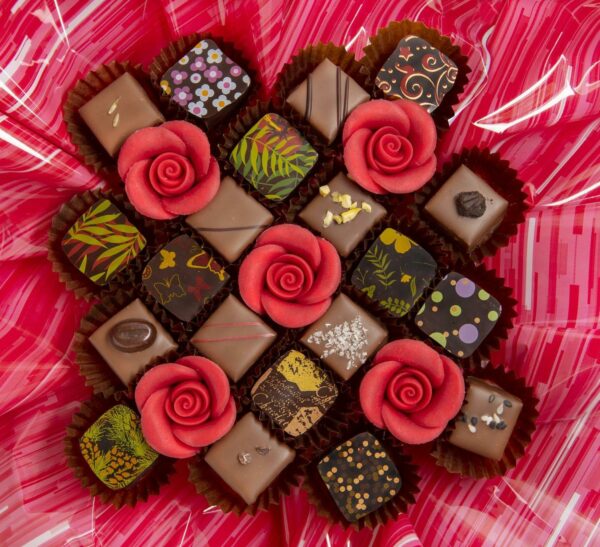Bouquet Roses Bacara Chocolat – Image 2
