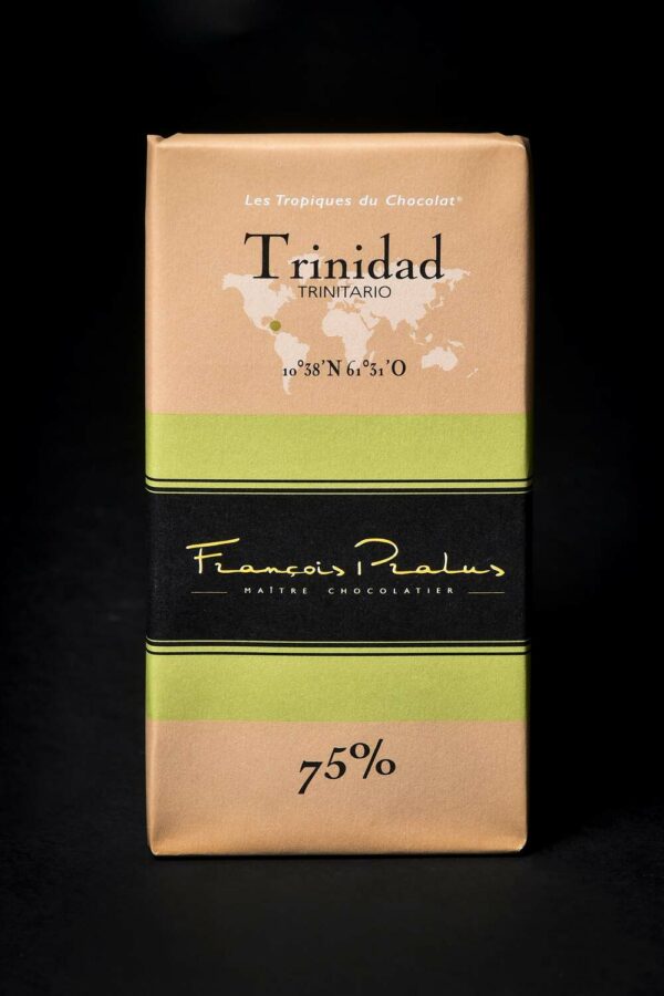Pralus Tablette Chocolat Noir Trinidad 75%
