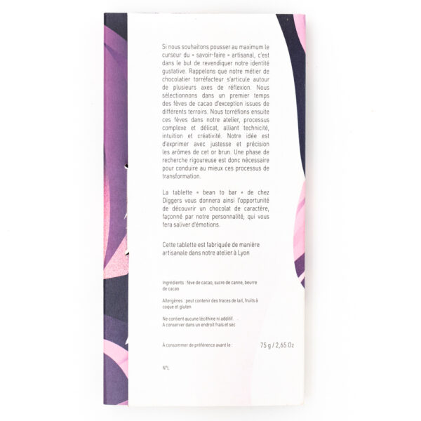 Tablette Diggers Chocolat Noir 70% Idukki Inde – Image 2