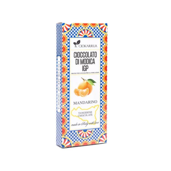 Ciokarrua Chocolat de Modica IGP Mandarine
