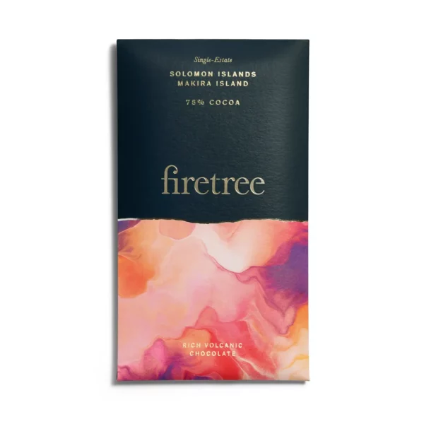 Firetree Chocolat noir 75% Iles Salomon, Ile de Makira