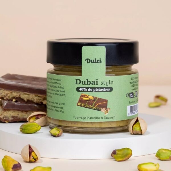 Pâte à tartiner Dubaï Style
